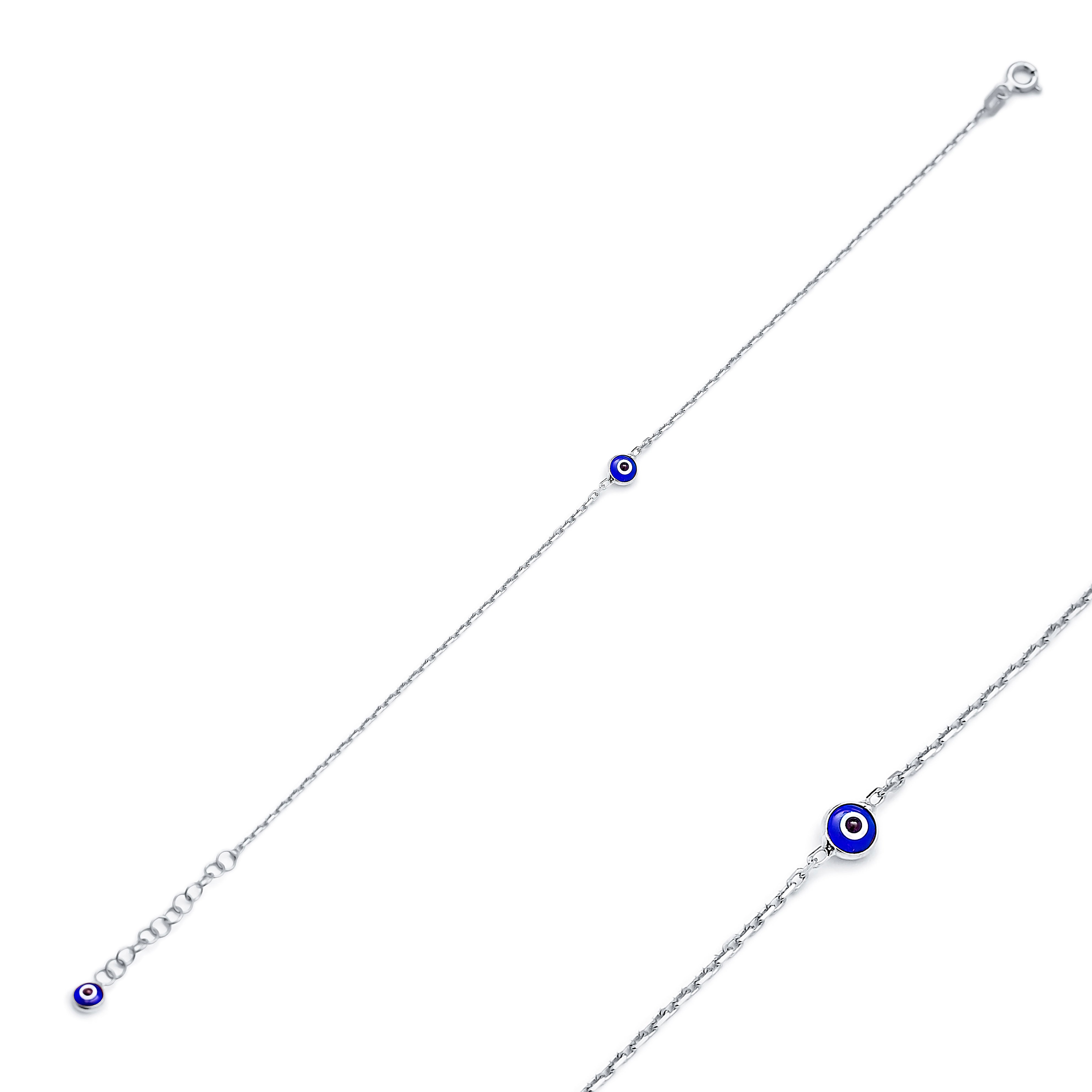 Bracelet fin "Evil Eye"