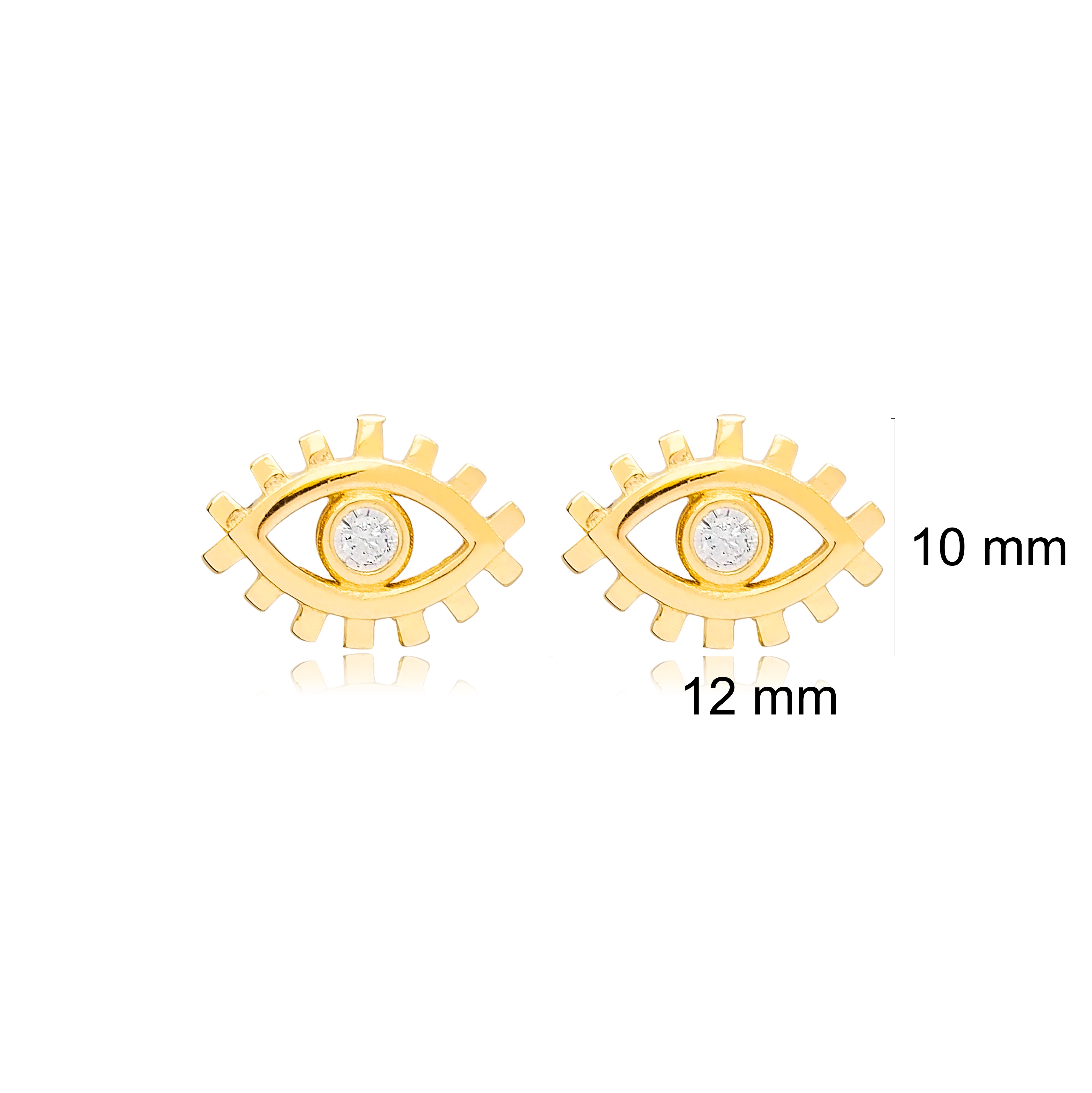 Boucles d'oreilles "Evil Eye"
