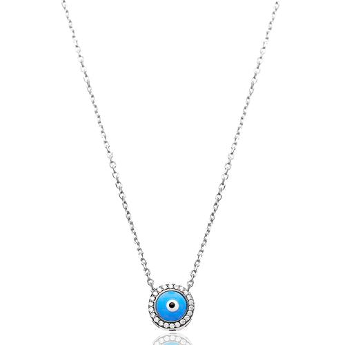 Collier turquoise "Evil Eye"