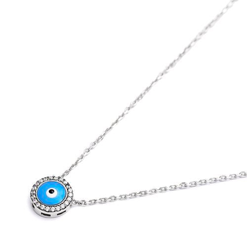 Collier turquoise "Evil Eye"