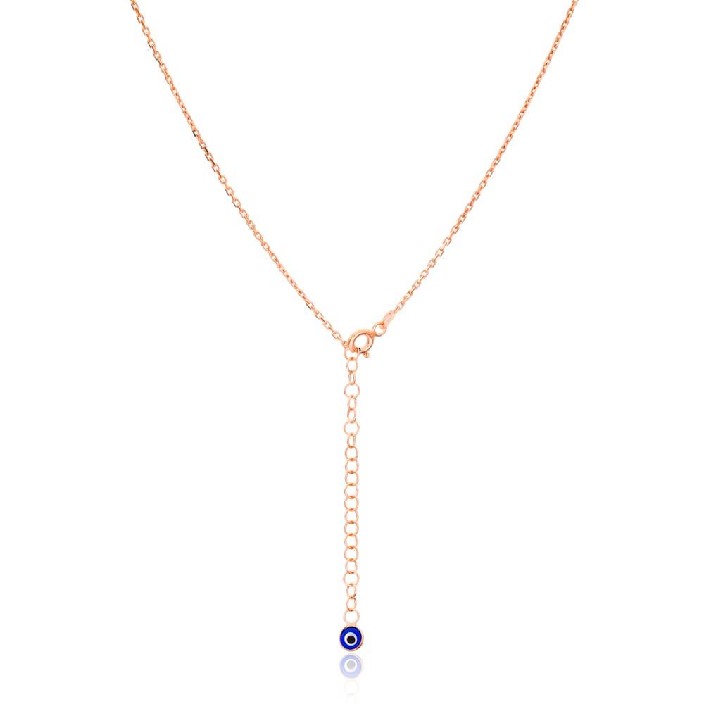 Collier chaine avec petit "Evil Eye"