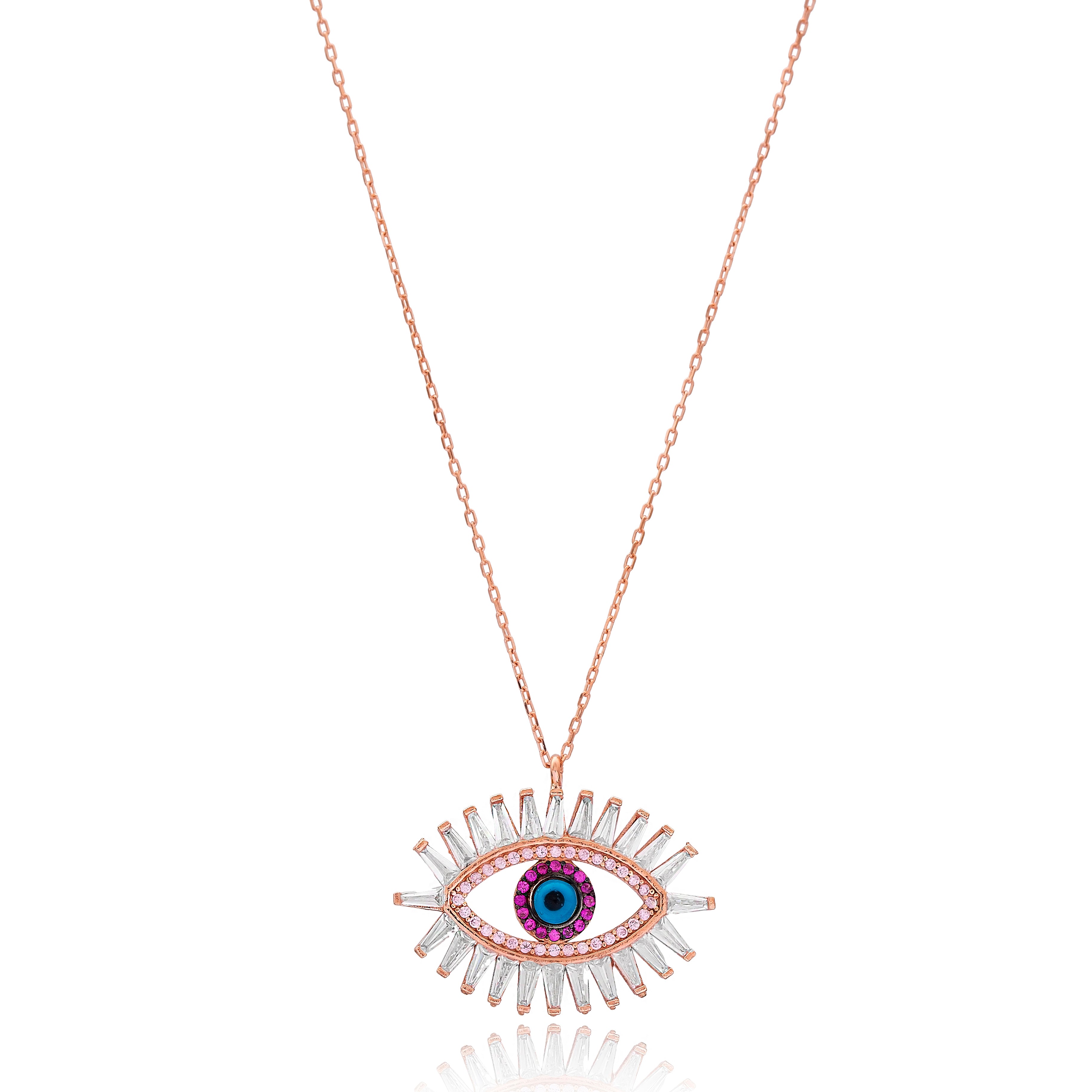 Collier pendentif "Evil Eye"