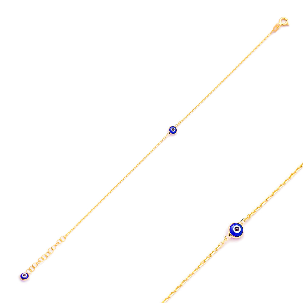 Bracelet fin "Evil Eye"
